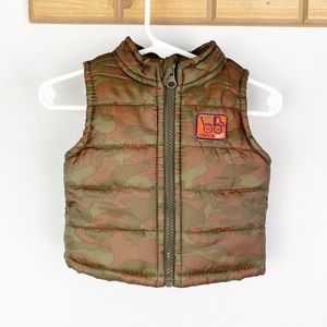 Healthtex Truck Crew Camo Puffer Vest